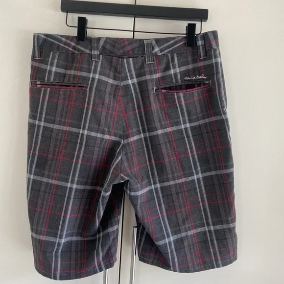 Travis Mathew Plaid Golf Shorts - Picture 7 of 10